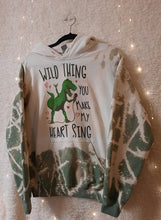Load image into Gallery viewer, &quot;Wild Thing&quot; Bleached Line Hoodie

