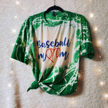 Load image into Gallery viewer, &quot;Baseball MOM&quot; Bleached Line

