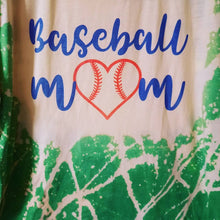 Load image into Gallery viewer, &quot;Baseball MOM&quot; Bleached Line
