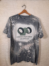 Load image into Gallery viewer, &quot;Embrace What Makes You Different&quot; Bleached Line Tee
